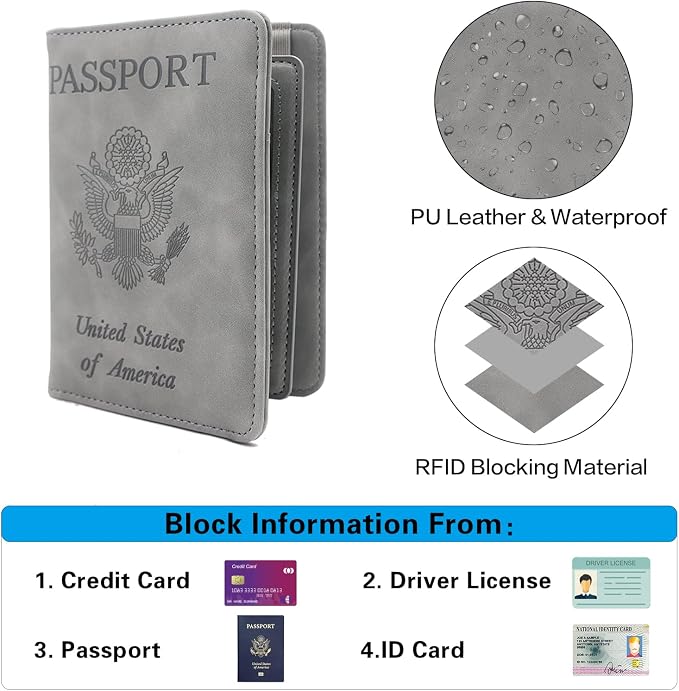 Melsbrinna RFID Passport Holder - Image 5