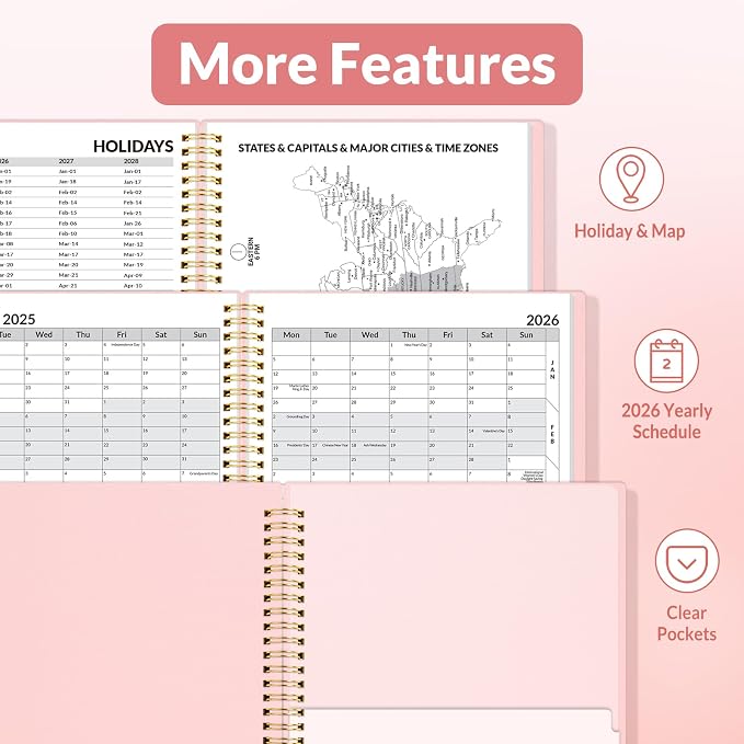 SUNEE 2026 Weekly and Monthly Planner - Image 6