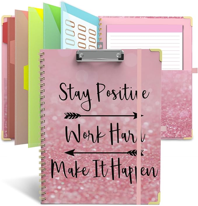 Clipboard Folio with Storage Clipboards Padfolio Notebook by Steatory