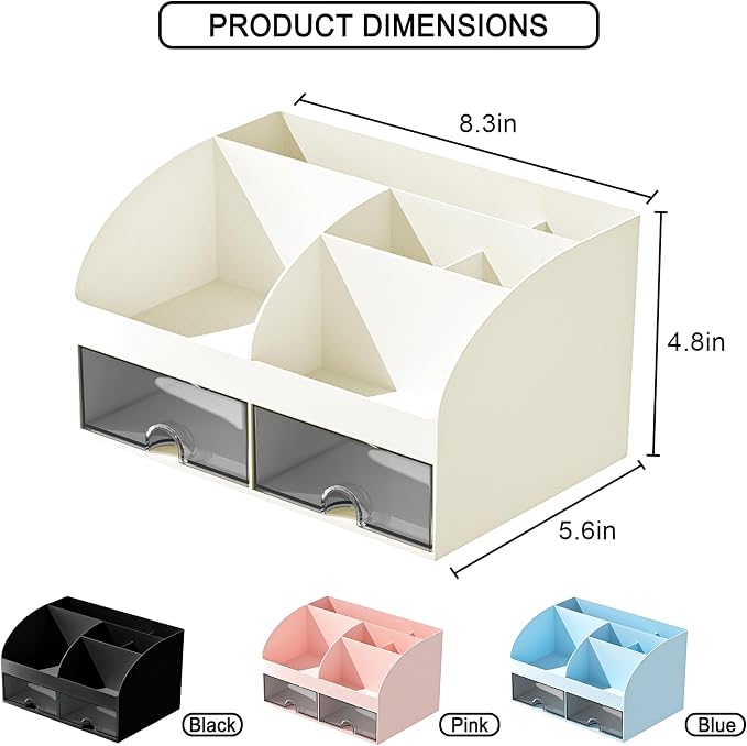 Makeup Organizer with Drawers, Cosmetic Storage - Image 3