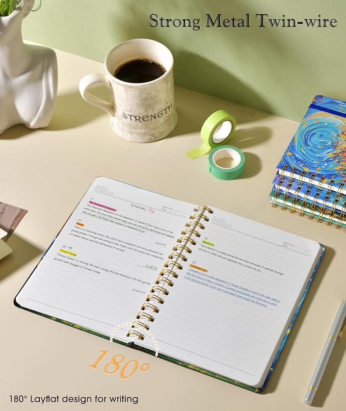 PAPEJOON Lined Spiral Journal Notebook - Image 5