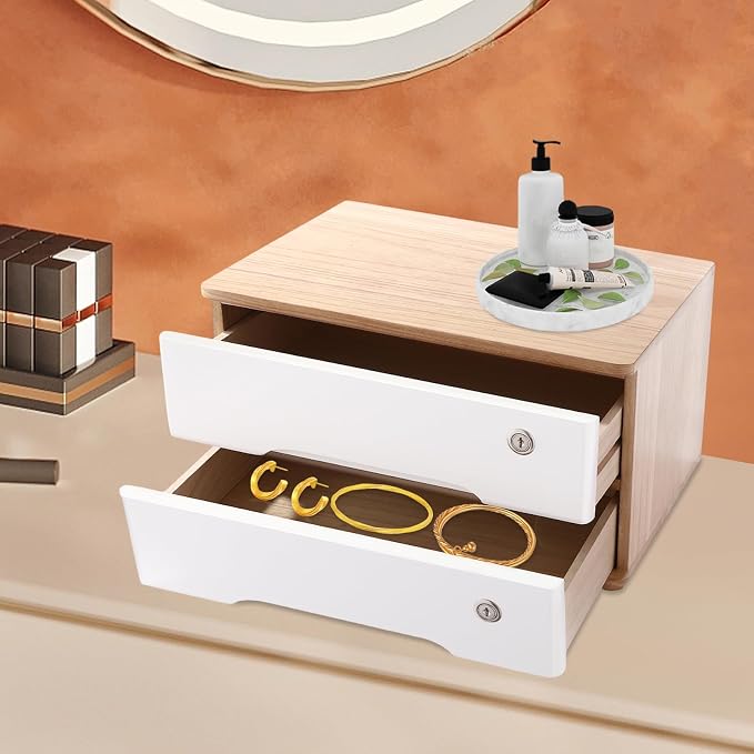 Wooden Desktop Storage Box - Image 2