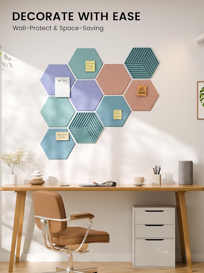 Fluxynara Hexagon Cork Board Alternative - Image 4
