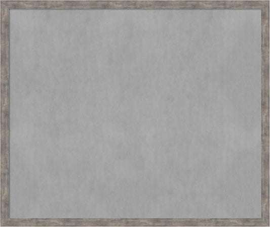 Amanti Art Silver Framed Magnetic Board 43x51 Oversize Vision Board by AmantiArt