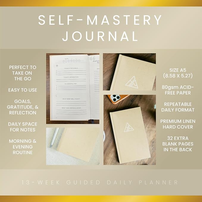 Self-Mastery Journal for Men - Image 3