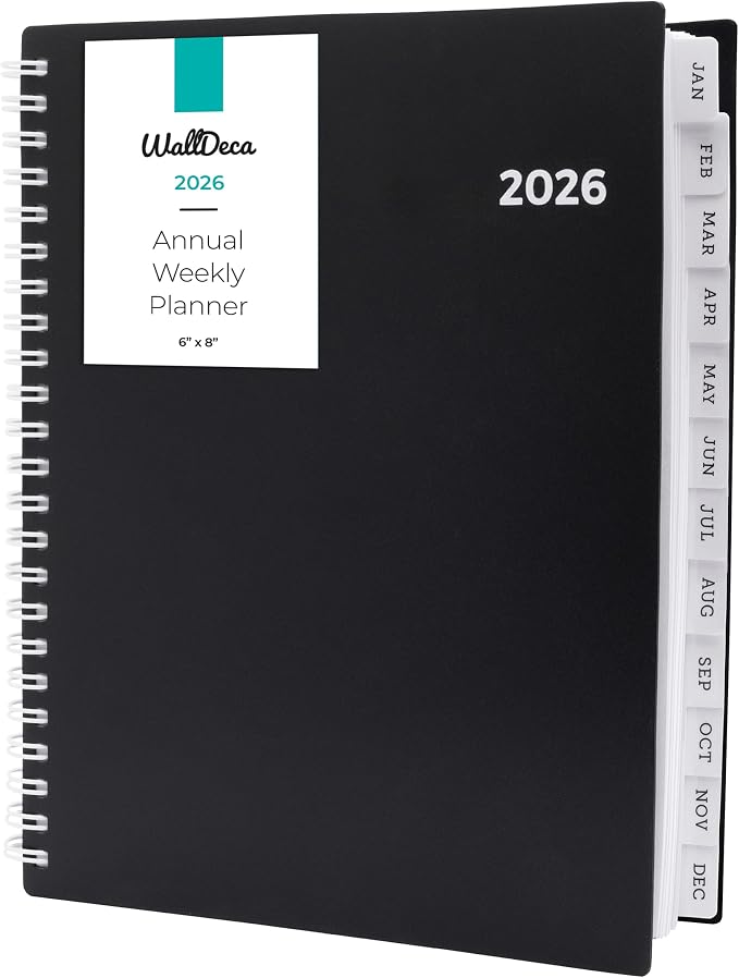 WallDeca 2026 Planner, Agenda Planner by WallDeca