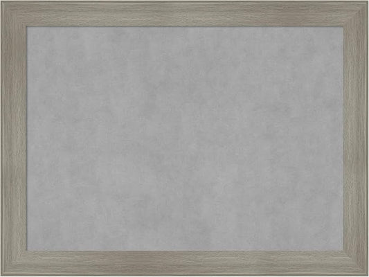 Amanti Art Grey Framed Magnetic Board 24x32 Medium Vision Board by AmantiArt