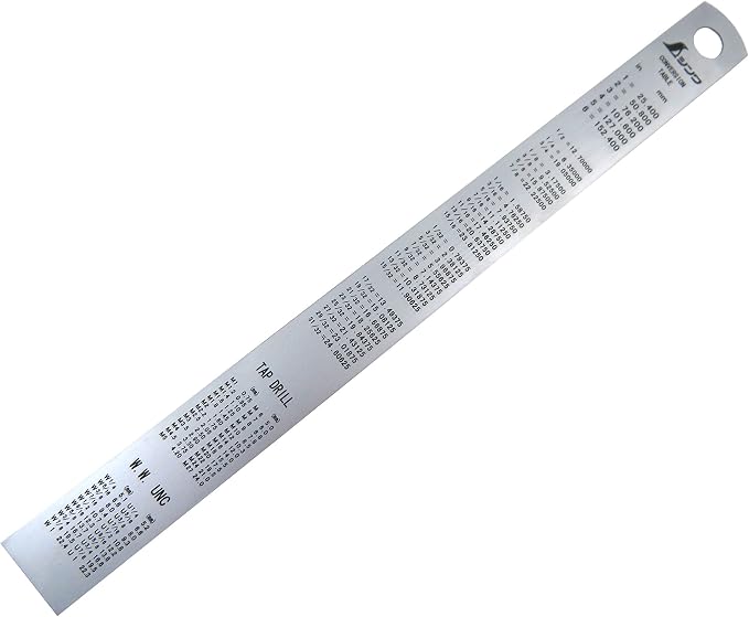 Shinwa 150 mm Rigid Zero Glare Satin Chrome Stainless Steel Machinist Engineer - Image 3
