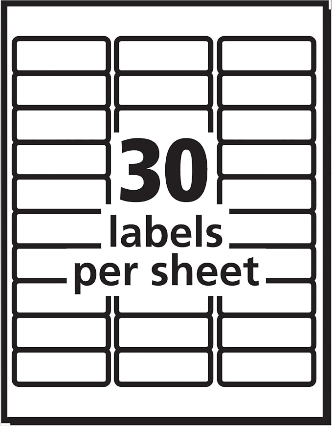 Avery Easy Peel Printable Address Labels - Image 8