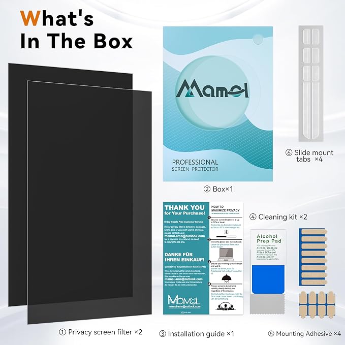 Mamol 20.1 Inch Computer Privacy Screen - Image 8