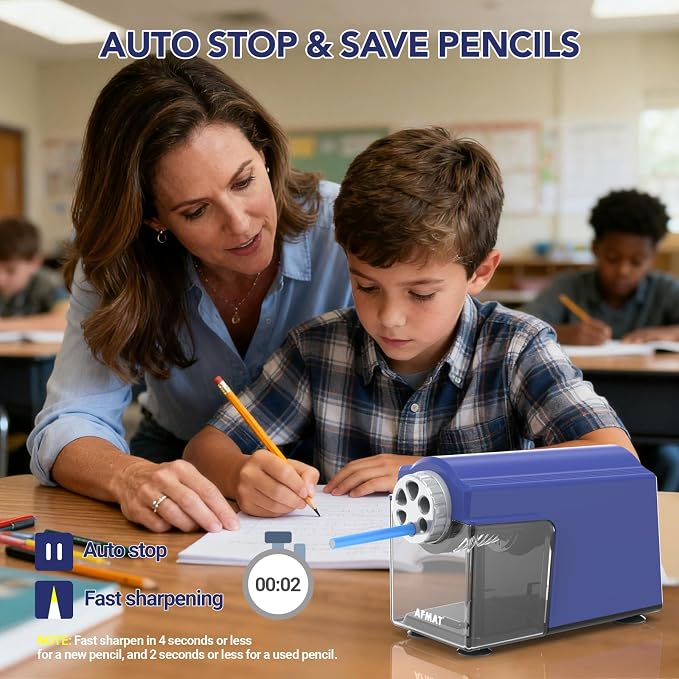 AFMAT Electric Pencil Sharpener - Image 4