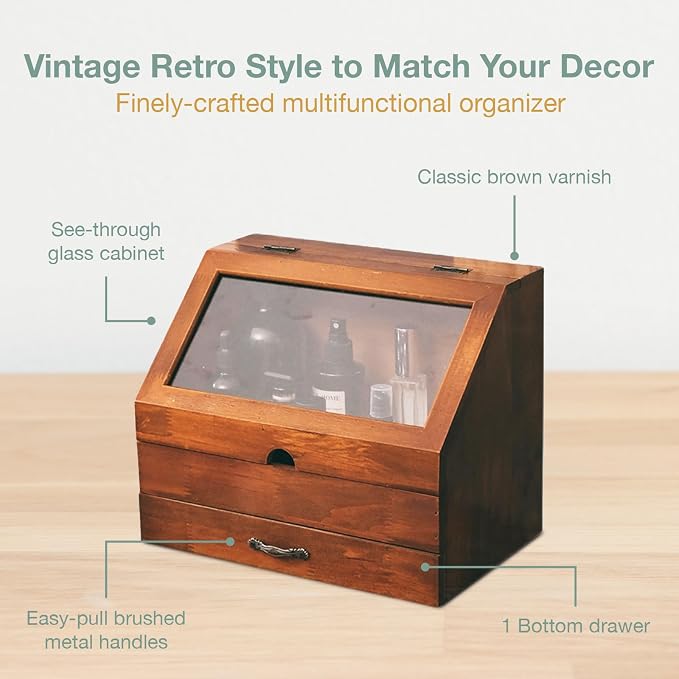 Vintage Tabletop Organizer - Image 4