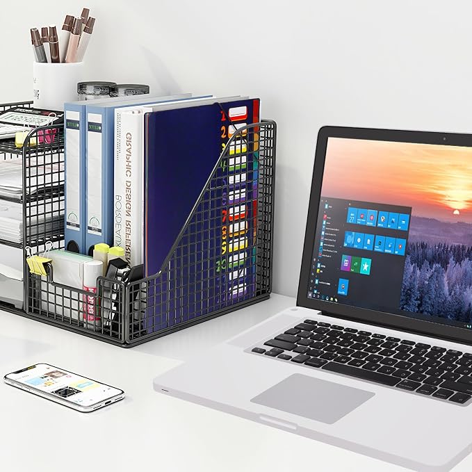 24 Pockets Expanding File Folder Organizer, Accordion File Organizer, A4 Letter - Image 4