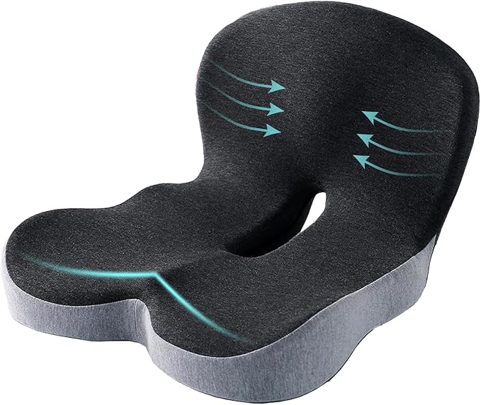 SAMLOO Seat Cushion Memory Foam Pads by SAMLOO