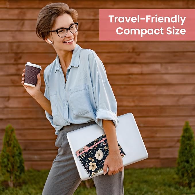 Taja Spiral Lined Journal for Women, Notebook for Work - Image 6