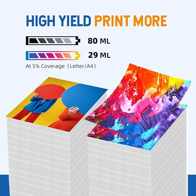 712XL 712 Ink Cartridge Remanufactured Combo 4 Pack Replacement for HP 712XL 712 712 XL Ink Cartridge to Use for DesignJet T650 T250 T230 T630 T210 Studio Plotter Printer (BK/C/M/Y, 4 Pack)-DeskLoop Office