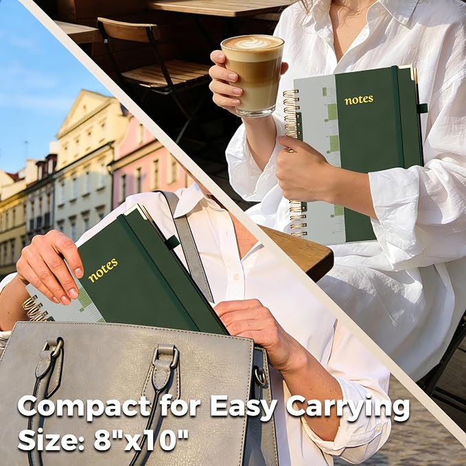 Line Hardcover Spiral Notebook - Image 8