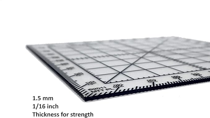 Douglas Protractor Graduated in Degrees for Angle Measurements and map Plotting for Outdoor, Marine or air Navigation, Hiking, Orienteering and Survival-DeskLoop Office