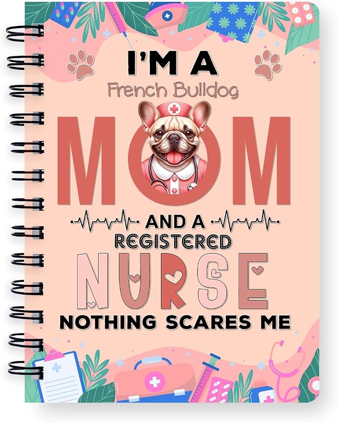Ninety3POD I'm a French Bulldog Mom and a Registered Nurse Nothing Scares Me by Ninety3POD