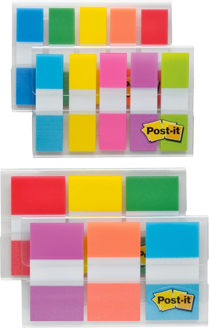 Post-it Flags Combo Pack, 4 On-The-Go Dispensers/Pack, 120 .94 in Wide and 200 - Image 14