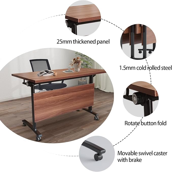Conference Room Table, Flip Top Conference Table The Folding Conference Table - Image 4