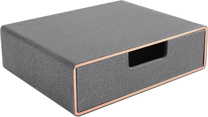Stackable Organizer Drawer PU Leather Classic Handmade, Organize Home Office by RHCSZ