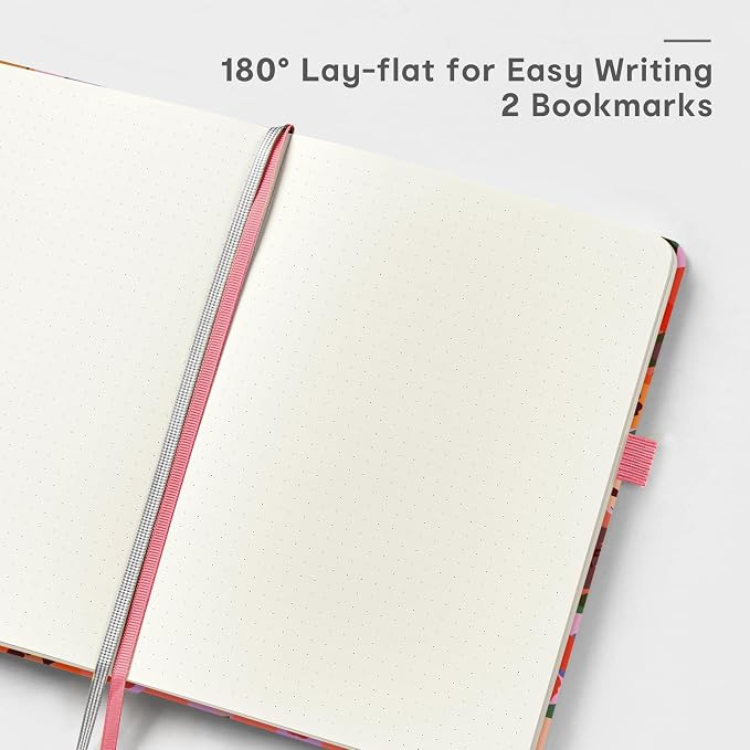 &And Per Se Dotted Journal Notebook, A5 Hardcover Aesthetic Dotted Notebook – - Image 4