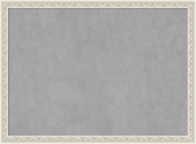 Amanti Art Silver Framed Magnetic Board 22x30 Medium Vision Board by AmantiArt