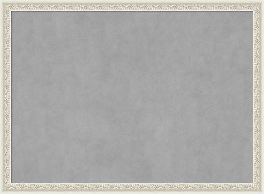 Amanti Art Silver Framed Magnetic Board 22x30 Medium Vision Board by AmantiArt