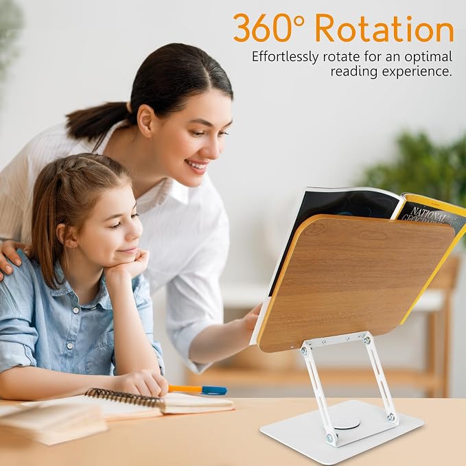 trophable Book Stand for Reading Cookbook Stand Book Holder - Image 2