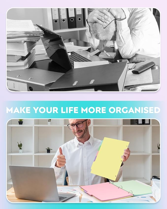 Dynta 3 Ring Binder Dividers - Image 7