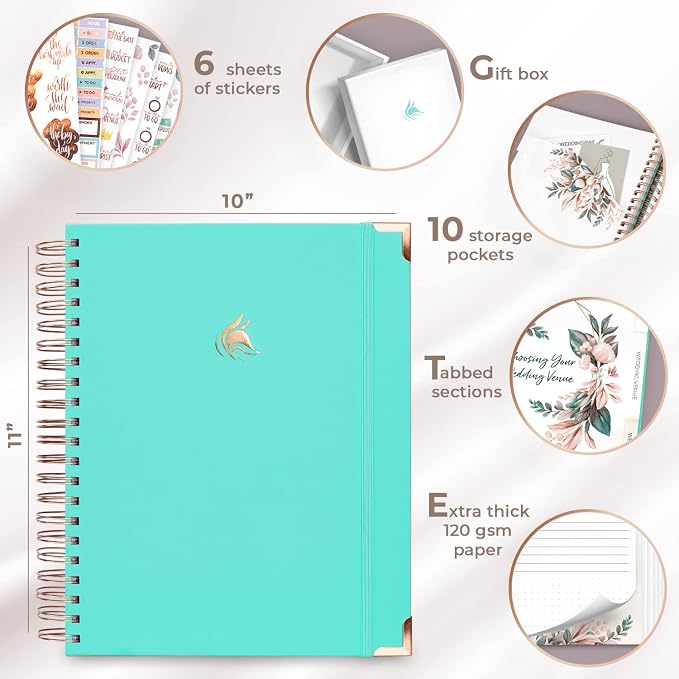 Clever Fox Wedding Planner – Notebook Organizer - Image 6