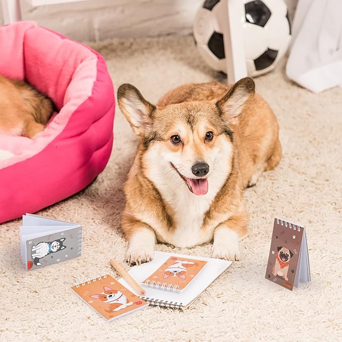 Hooqict 24 Pack Mini Dog Notepads Small Notebooks - Image 8