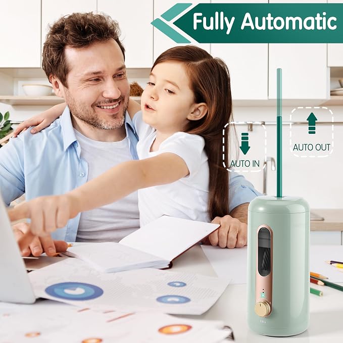 Electric Pencil Sharpener, Fully Automatic Pencil Sharpener - Image 2