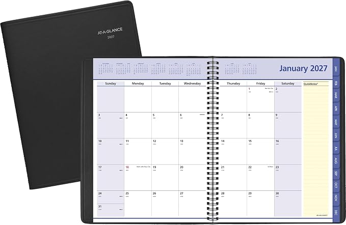 AT-A-GLANCE 2027 Planner, 8.25" x 11", QuickNotes - Image 9