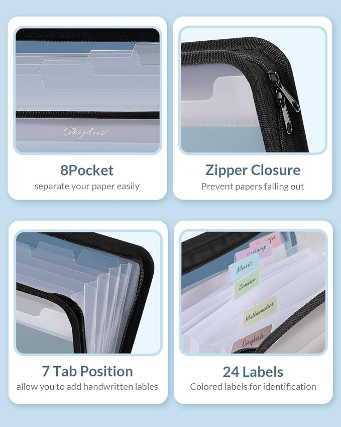 Document Organizer, Accordion Folder - Image 6