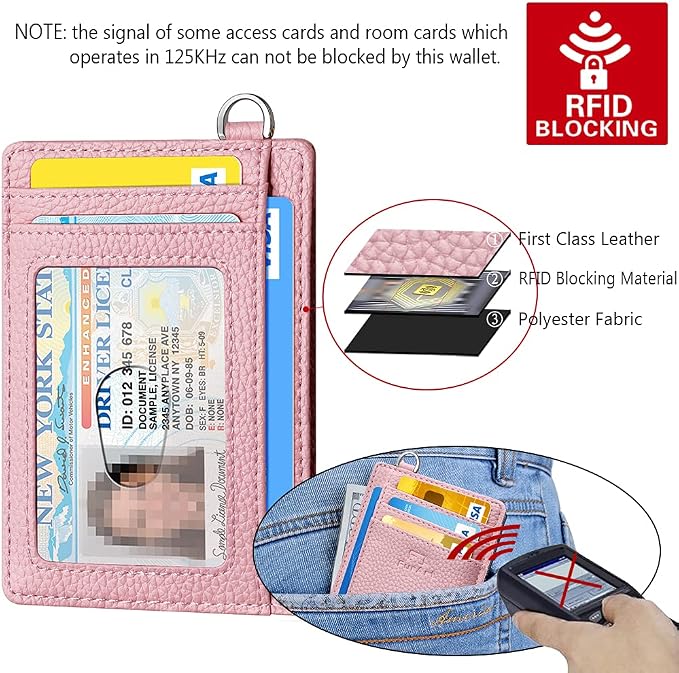 FurArt Slim Minimalist Wallet RFID Credit Card Holder - Image 5