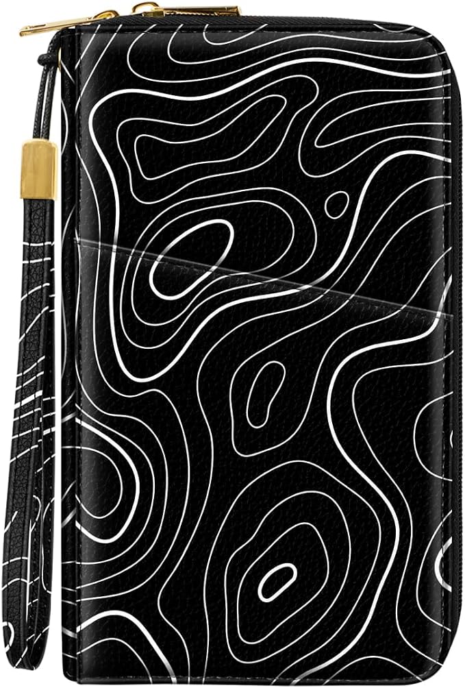 Family Passport Holder Wallet RFID Blocking Document Organizer PU Leather by Simikol