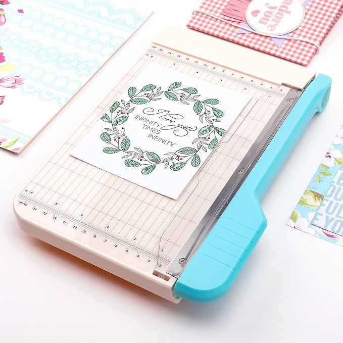 Guillotine Paper Trimmer, Dual Measuring Scales - Image 7