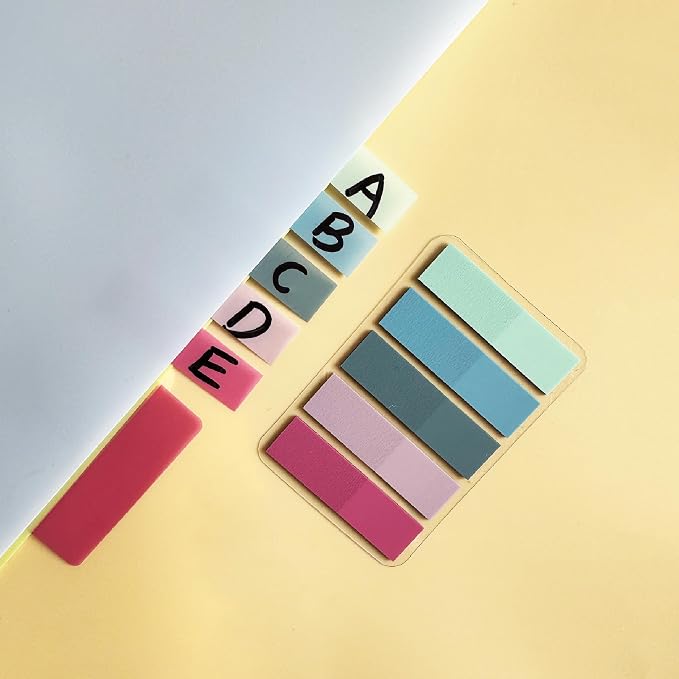 ELII 300 PCS Sticky Index Tabs 2 Inch Book Tabs Page Markers Lavender | - Image 4