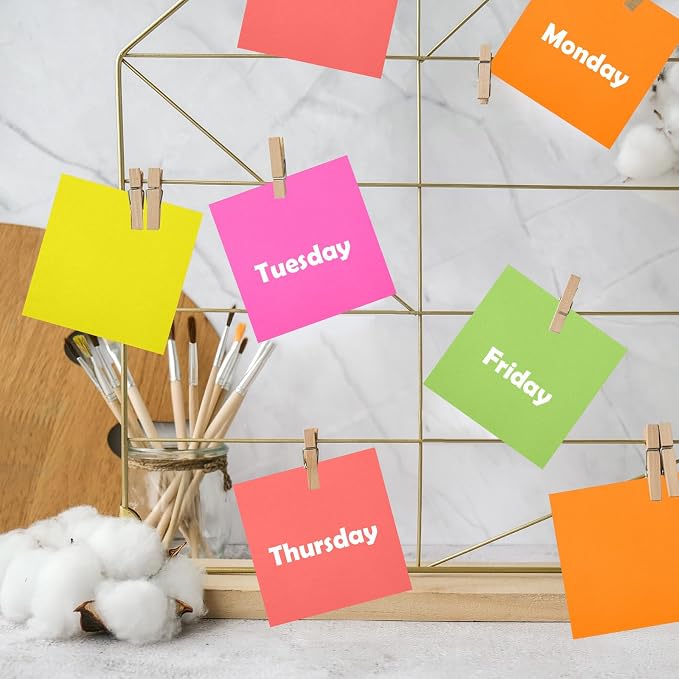 Resurhang 1000 Pieces Small Note Pad 3.4 Inch x 3.4 Inch Square Memo Cube - Image 5