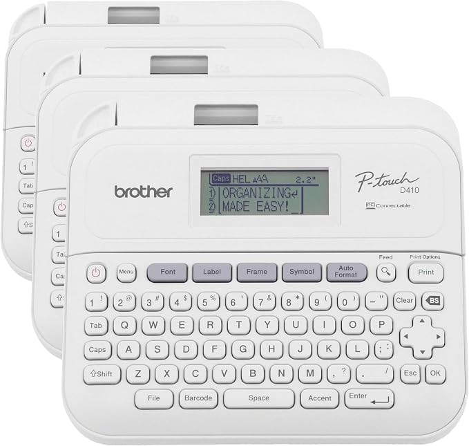 Brother P-Touch PT-D410 Home/Office Advanced Label Maker | Connect via USB to by Unknown
