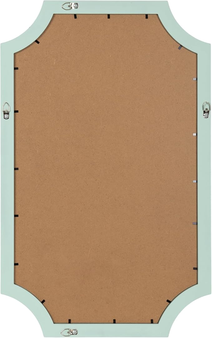 Kate and Laurel Holbrook Modern Framed Scallop Fabric Pinboard, 15 x 24 - Image 7