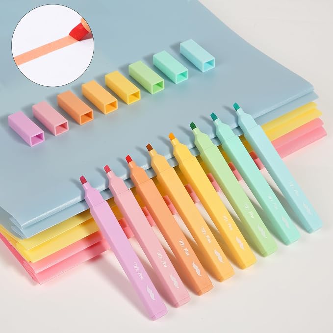 Mr. Pen- Aesthetic Highlighters, Chisel Tip, Summer Colors | Cute Highlighter - Image 7