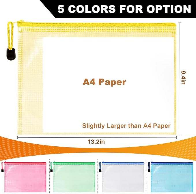 Mesh Zipper Pouch Bags - Image 5