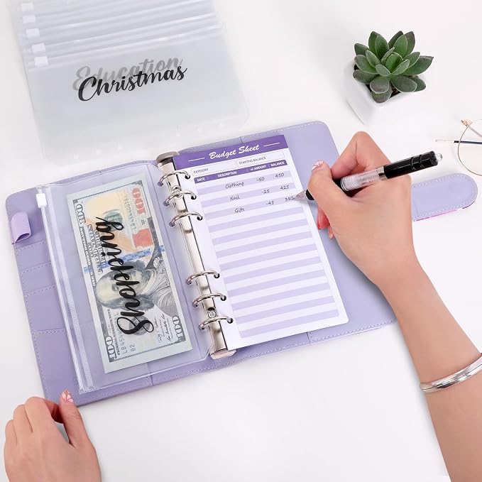 SKYDUE Budget Binder, Money Saving Binder - Image 5