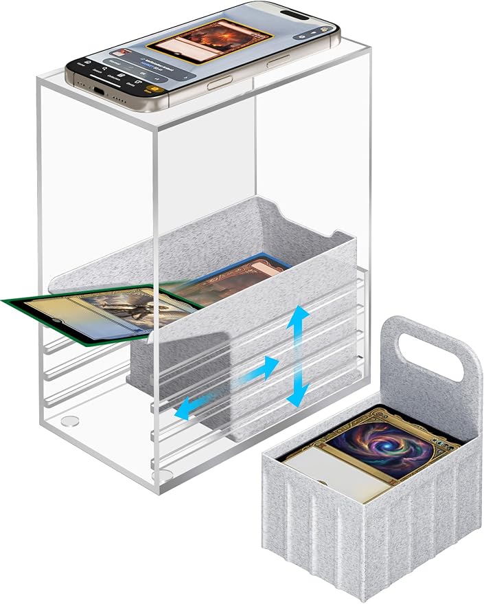NiHome Clear Acrylic Trading Card Scanner Stand by NiHome