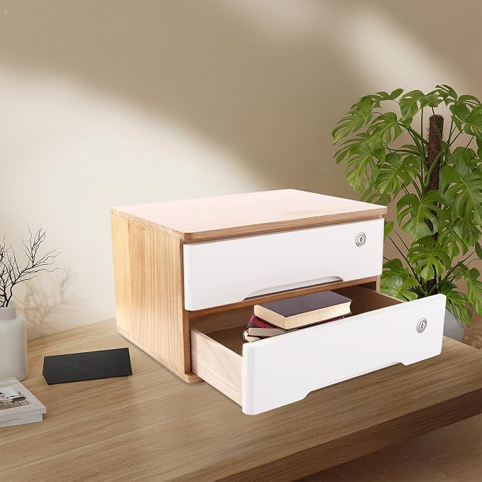 Wooden Desktop Storage Box - Image 6