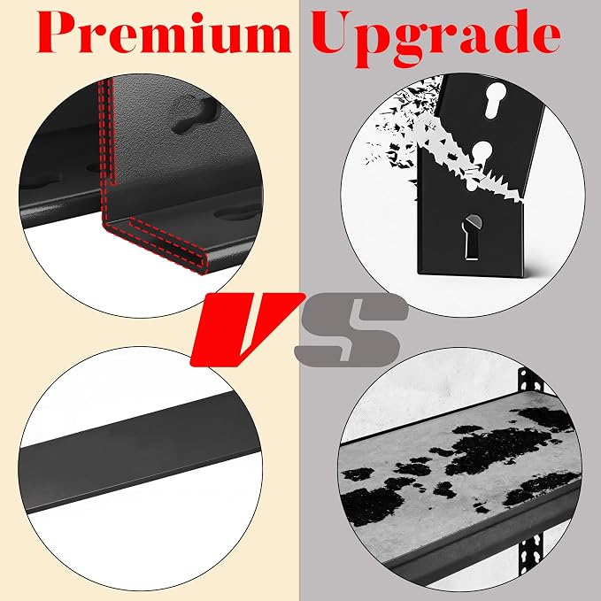 Printer Stand, Metal Shelving Adjustable Storage Shelves, printer table Office - Image 4