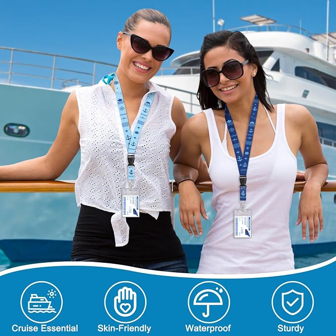 6 Pack Cruise Lanyard for Ship Cards Detachable Lanyards - Image 6